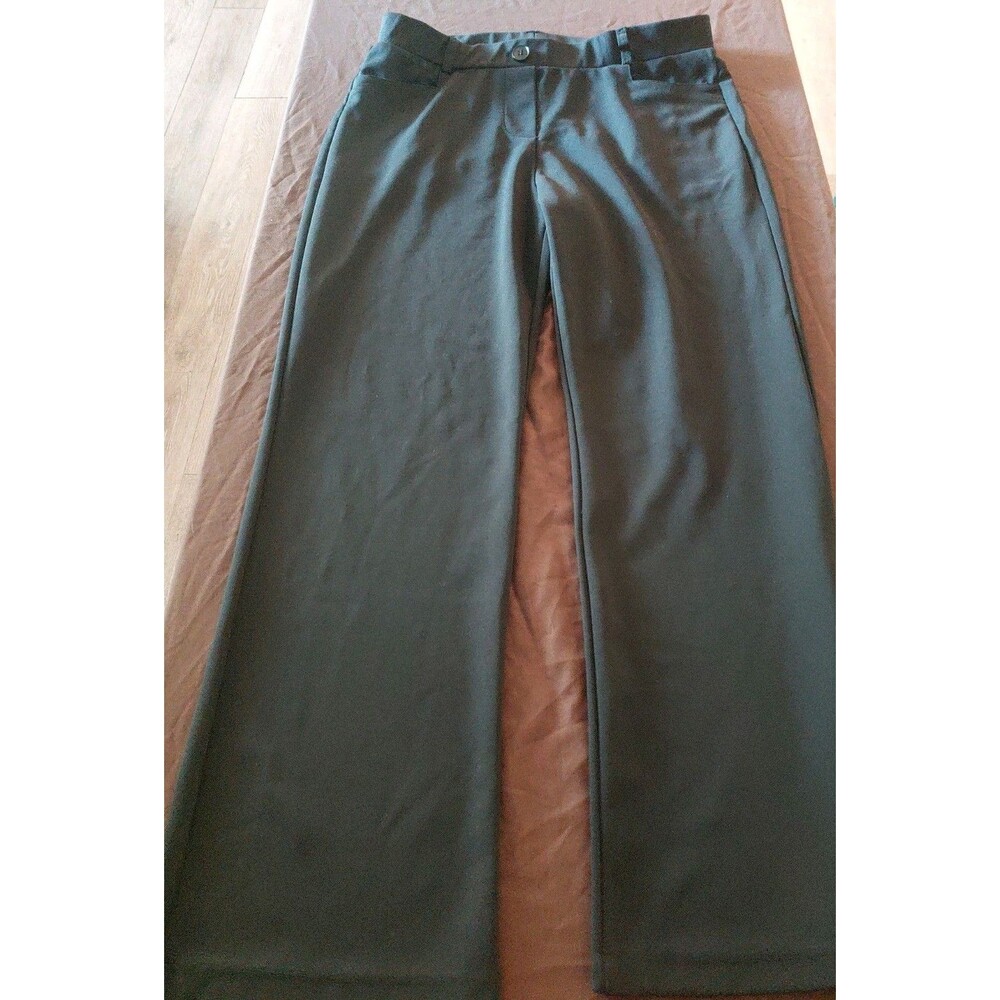 Sevego Black Performace Elastic Waist Pants Stretch Med 28inseam